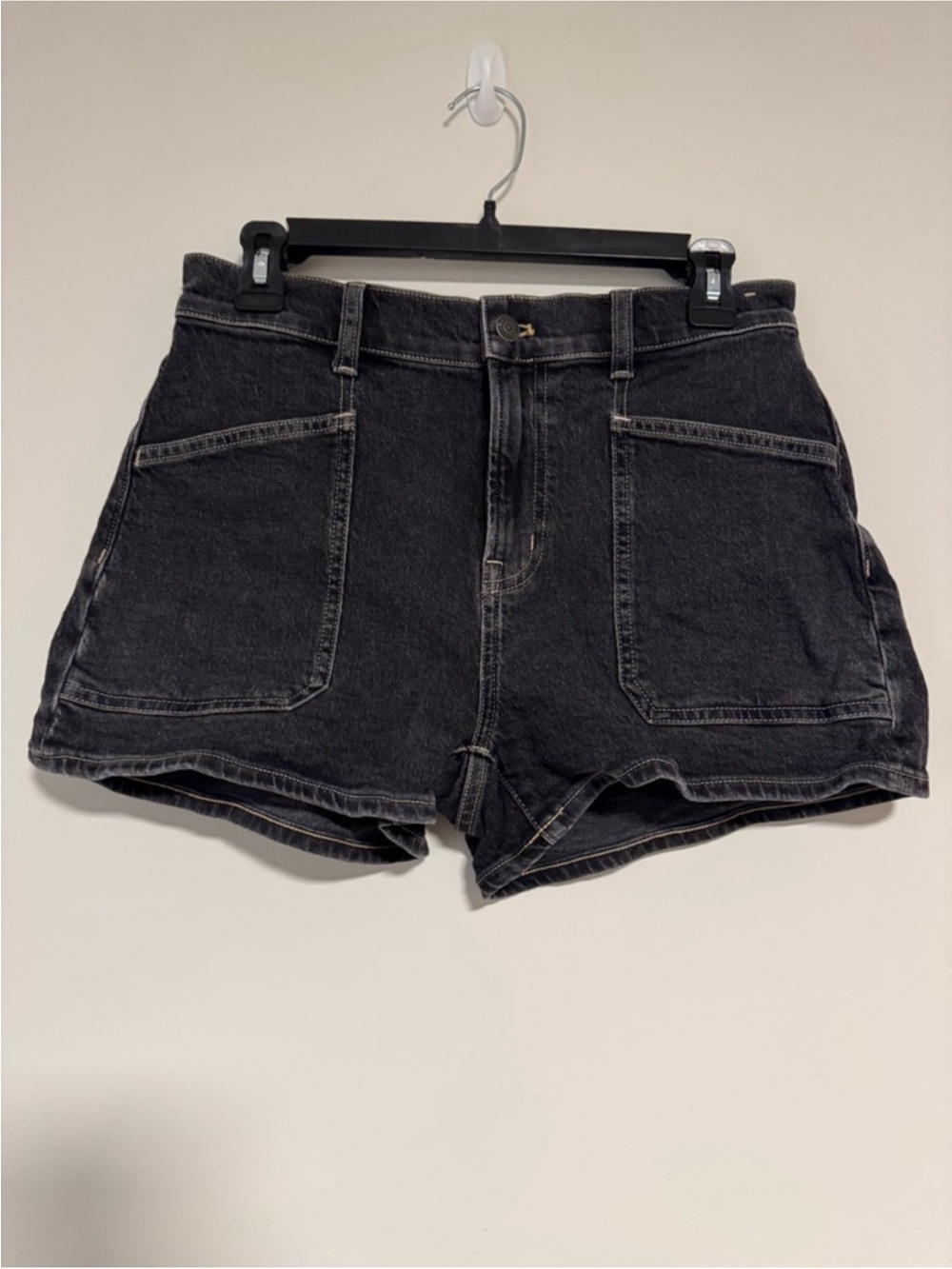 Madewell Black The Perfect Jean Short